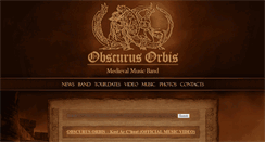 Desktop Screenshot of obscurusorbis.com